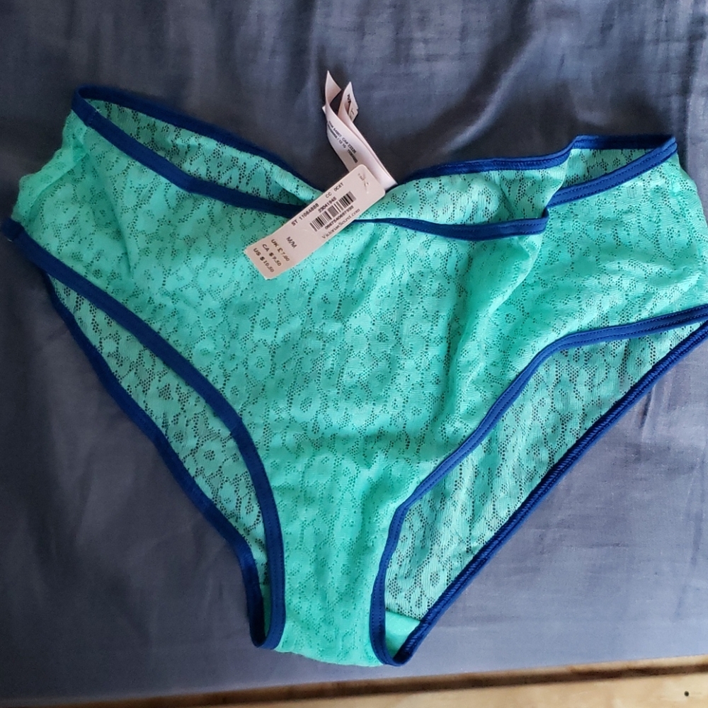 NWT VICTORIA SECRET Teal Panties/Briefs